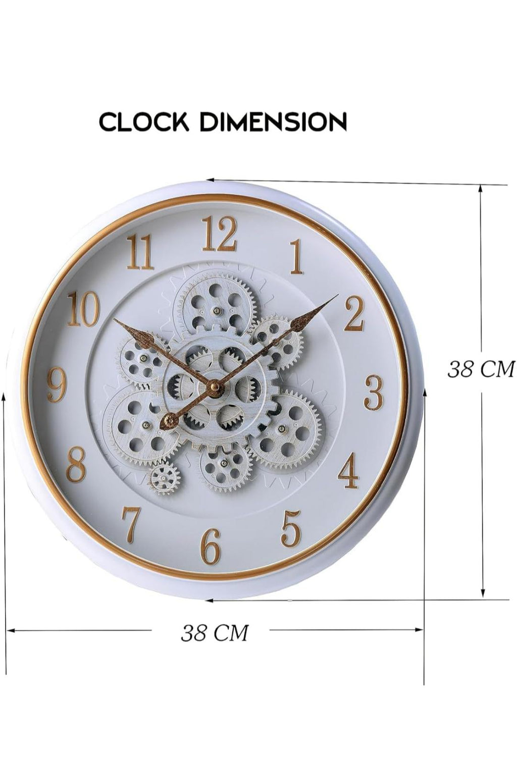 Vintage Rustic Wall Clock