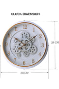 Vintage Rustic Wall Clock