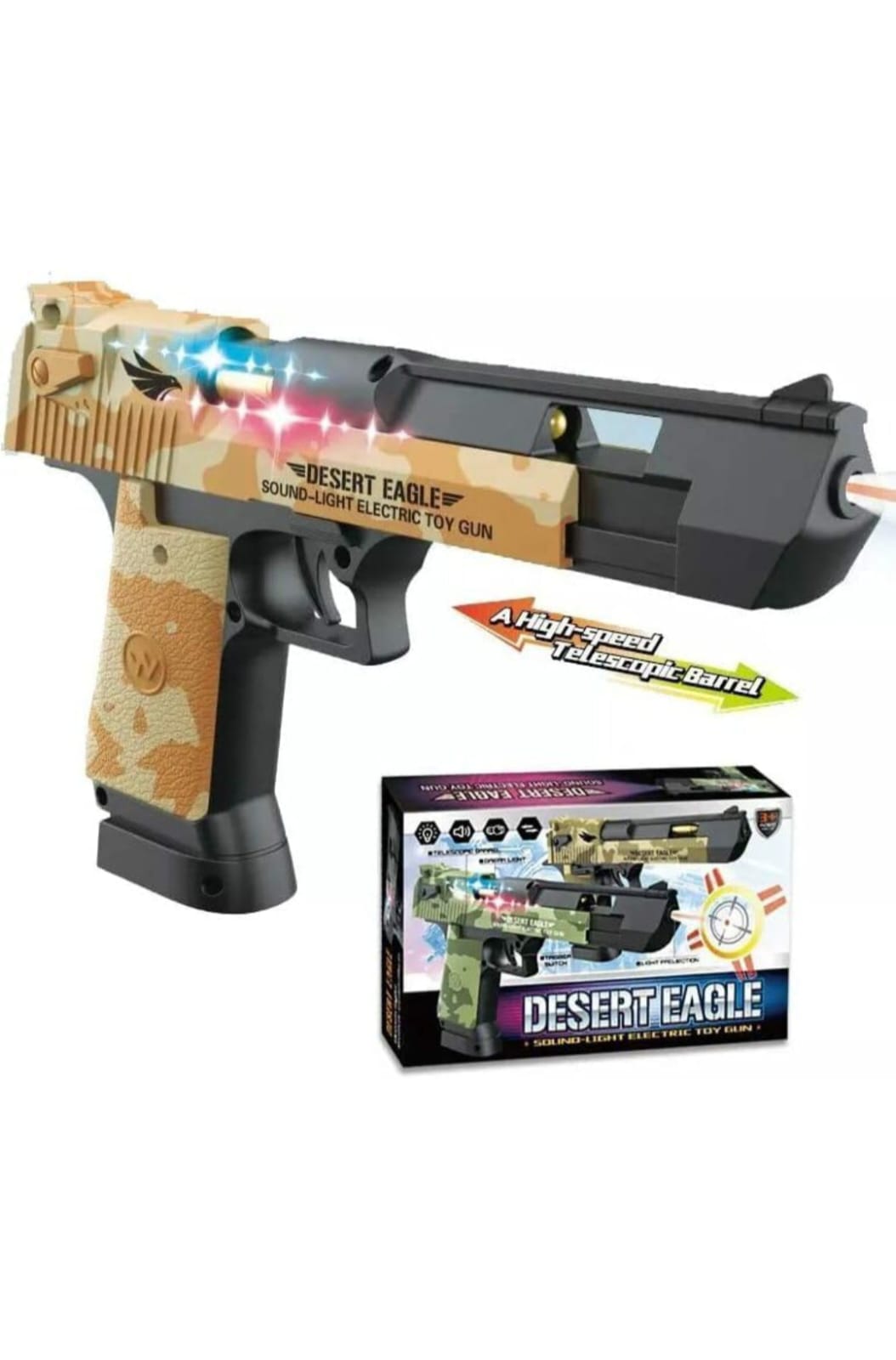 Army Style Pistol Gun Toy