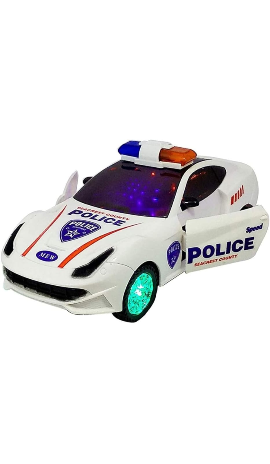 3D Lights Police Car