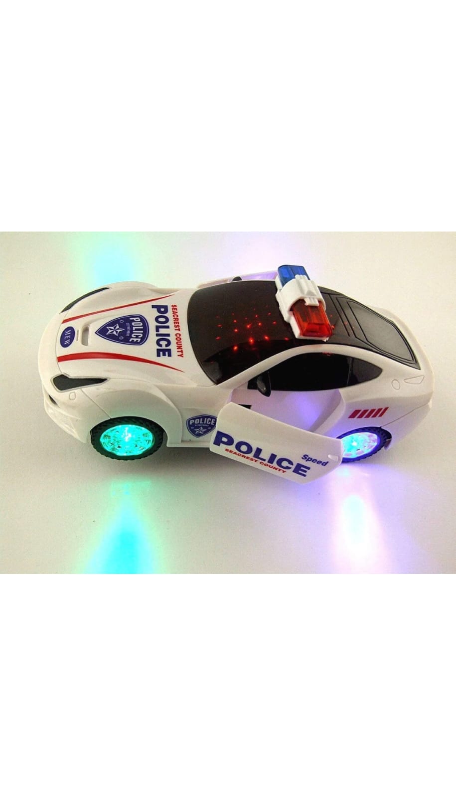 3D Lights Police Car